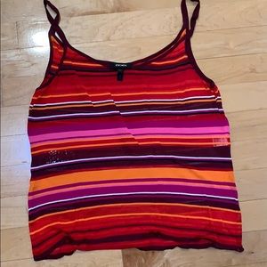 ESCADA WOMENS size 40 tank top multicolored